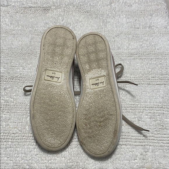 SAM EDELMAN Taupe Marquette Lace Up Casual Sneaker - Picture 3 of 6